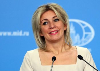 زاخاروفا ممثلة وزارة الخارجية الروسية