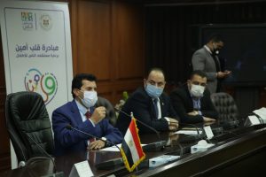 وزير الشباب والرياضة يشهد توقيع بروتوكول تعاون مع مستشفى الناس 4