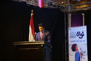 وزير الشباب الرياضة يشهد ختام مهرجان الفنون المجتمعية للتوعية بقضايا السكان 5