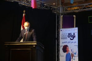 وزير الشباب الرياضة يشهد ختام مهرجان الفنون المجتمعية للتوعية بقضايا السكان 7