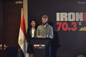وزير الرياضة يشهد مؤتمر إعلان استضافة مصر لبطوله ironman اليوم 4