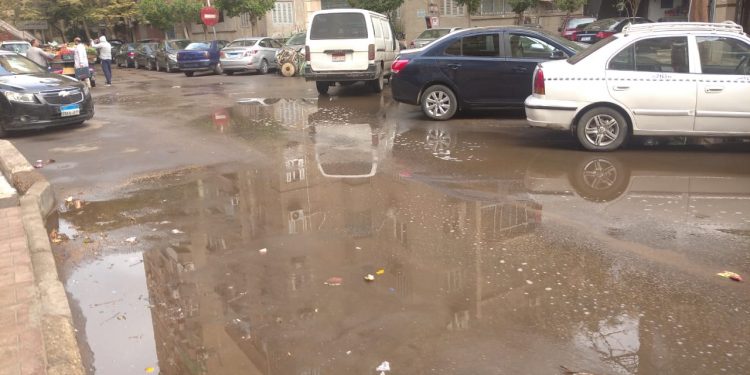 هطول أمطار غزيرة بالأسكندرية