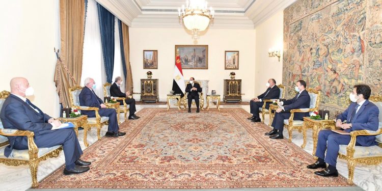 السيسي يستقبل وزيرى الخارجية الأردنية والفلسطينية ويؤكد جهود مصر تجاه القضية الفلسطينية مستمرة 1