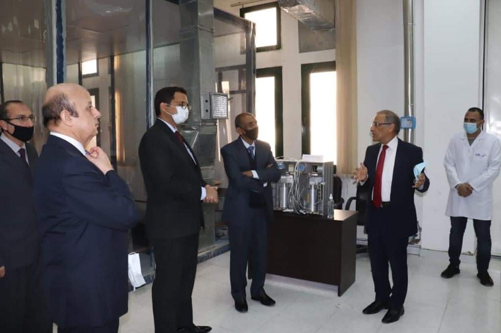 السفير الهندي « راهوال كواليشريت » في زيارة إلى وكالة الفضاء المصرية 1