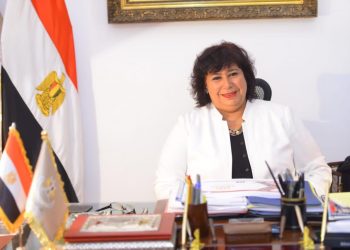 ايناس عبدالدايم وزيرة الثقافة المصرية