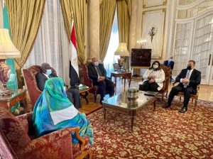 وزير الخارجية يلتقي بـ رئيس مفوضية الاتحاد الأفريقي 3