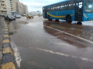 أمطار غزيرة بسماء الإسكندرية فى أولى أيام نوة الفيضة الكبرى 5