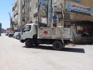 رفع 250 طن مخلفات ومواد صلبة بشوارع حي غرب سوهاج 4