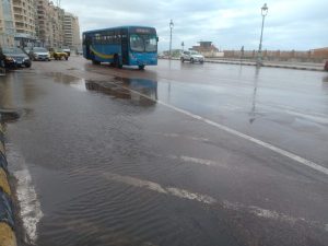 أمطار غزيرة بسماء الإسكندرية فى أولى أيام نوة الفيضة الكبرى 3