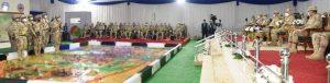  رئيس أركان حرب القوات المسلحة يشهد المرحلة الرئيسية لمشروع مراكز إحدى تشكيلات المنطقة المركزية العسكرية 2