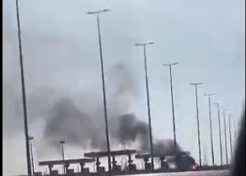 فيديو .. انفجار سيارة محملة بـ«أنابيب بوتاجاز» على طريق «مصر الإسماعيلية» 1