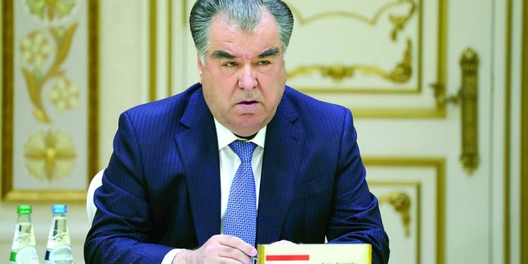 رئيس جمهورية طاجيكستان