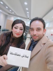 شيرين الفقي والمستشار محمد عيد
