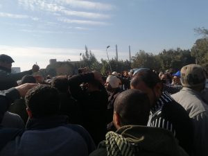عمال الحديد والصُلب بـ حلوان ينظمون وقفة احتجاجية للمطالبة بعدم تصفية الشركة 1