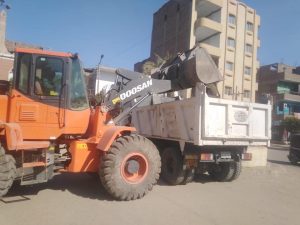 حملات نظافة مكثفة بـ مدينة «ارمنت» بالاقصر 3