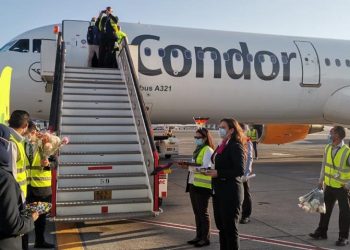 مطار الغردقة يستقبل أولى رحلات شركة Condor الالمانية 2