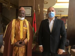 السفير المصري في كوناكري يلتقي رئيس جمهورية غينيا بيساو 4