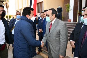 وزير الرياضة يصل شمال سيناء لافتتاح المهرجان الرياضي الاول بمدينة العريش 3