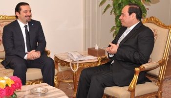 السيسي يستقبل رئيس الحكومة اللبنانية المكلف.. اليوم 3