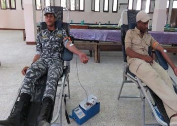 مديرية أمن الأقصر..حملة للتبرع بالدم بمشاركة الضباط والأفراد والمجندين 1