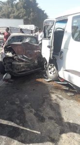 إصابة 9 أشخاص في حادث بطريق دار السلام سوهاج 2