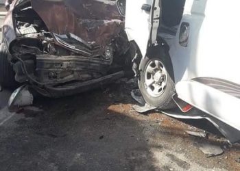 إصابة 11 شخصًا في تصادم ميكروباص و3 سيارات ملاكي بالفيوم