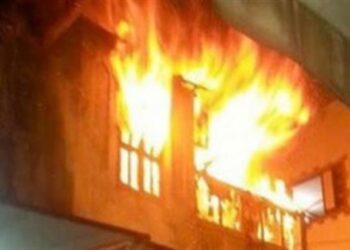 إخماد حريق داخل شقة سكنية بكمبوند في التجمع الأول 3