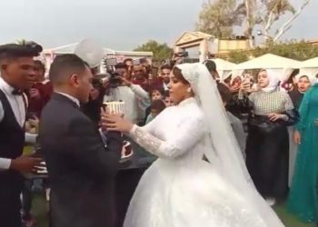 علاء رضوان يحتفل بزفافه (2)