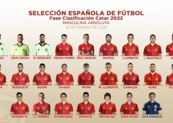 قائمة منتخب إسبانيا