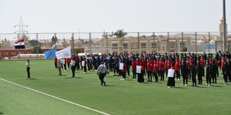 افتتاح دوري مراكز الشباب للصم