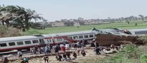 حادث قطار سوهاج
