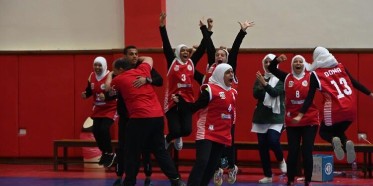 منتخب القليوبية يفوز بالمركز الأول لدوري السلة للصم