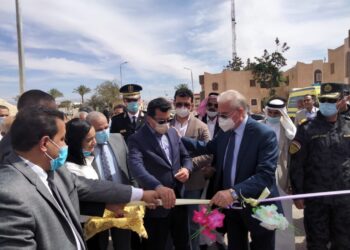 وزير الشباب يشارك فى افتتاح عدد من المشروعات التنموية بمدينة طابا برفقة محافظ جنوب سيناء(صور) 1