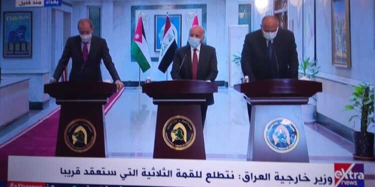 بدء اجتماع آلية التعاون الثلاثي بين مصر والأردن والعراق 1