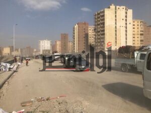 اعادة فتح الطريق الدائري امام السيارات عقب تفجير برج فيصل المحترق 6