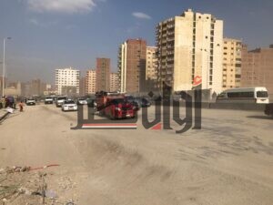 اعادة فتح الطريق الدائري امام السيارات عقب تفجير برج فيصل المحترق 5