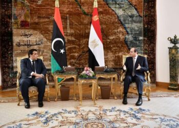 السيسي يستقبل رئيس المجلس الرئاسى الليبي