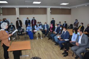 وزير الشباب والرياضة يتفقد فعاليات المؤتمر القومي لبرلمان طلائع مصر 1