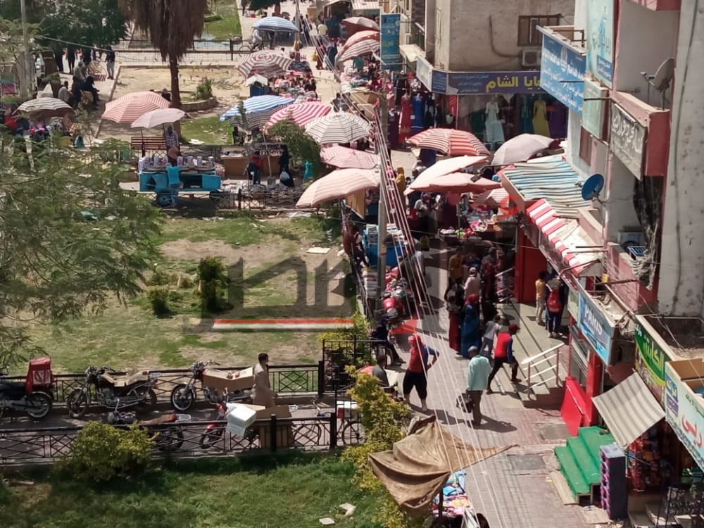سوق مدينة ناصر بسوهاج