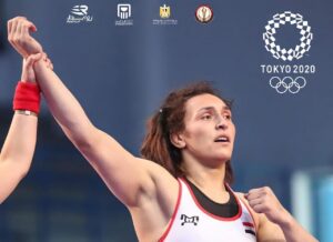 وزير الرياضة يهنئ سمر حمزة على تأهلها لأولمبياد طوكيو