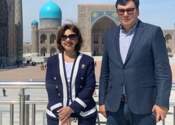 نائب رئيس وزراء أوزبكستان يستقبل السفيرة المصرية في طشقند