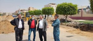مسئولو جهاز "بدر" يتفقدون المرحلة الثانية من مشروعات تطوير الطرق بالمدينة 4