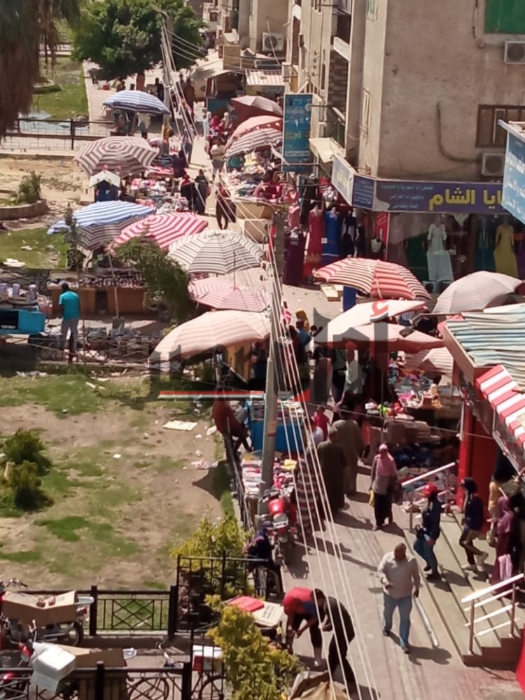 سوق مدينة ناصر بسوهاج