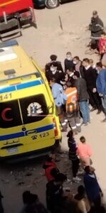 إصابة 3 أشخاص بينهم رجل إطفاء بإختناقات في حريق ببورسعيد/صور 4