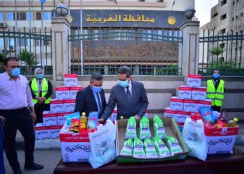 أبواب الخير تصل محافظة الغربية وتوفر 80 طن من المواد الغذائية والدواجن لـ 6 الاف أسرة 1