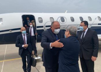 وزير الخارجية يصل إلى تونس حاملا رسالة من الرئيس السيسي 2