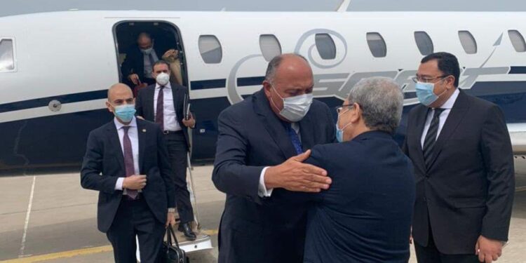 وزير الخارجية يصل إلى تونس حاملا رسالة من الرئيس السيسي 1