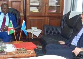 السفير المصري في بوجمبورا يلتقي بوزير الدفاع البوروندي 2