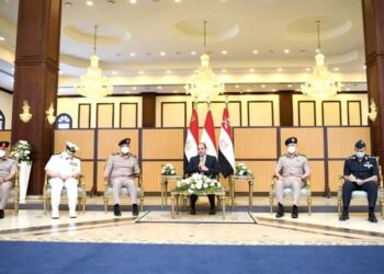 السيسي: جهود القوات المسلحة أثرت بشكل كبير على حالة الاستقرار التي تعيشها مصر 5