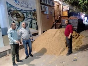 بالصور .. إزالة حالة تعدي على الأراضي الزراعية بكفر الشيخ والتصدي لبناءات مخالفة بدسوق ليلا 3